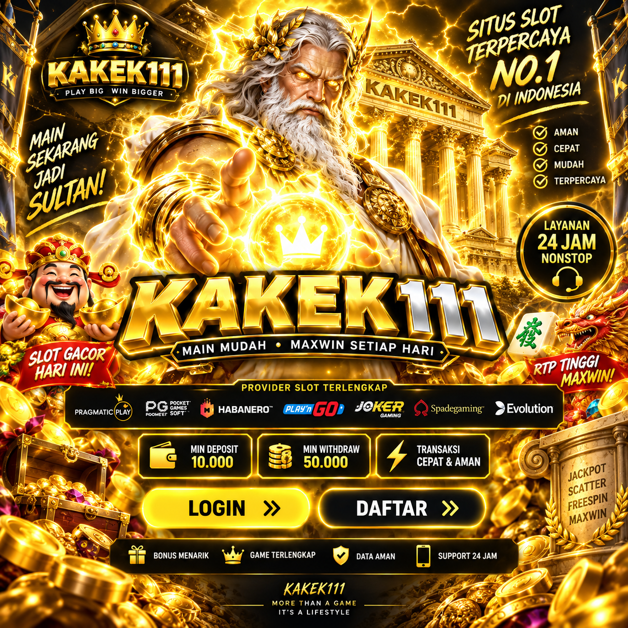Banner KAKEK111